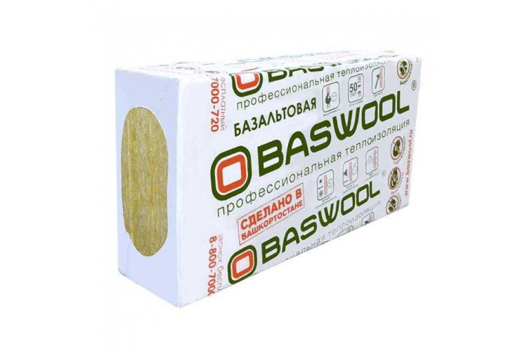 Утеплитель BASWOOL Фасад 140 1200х600х140 мм, 2 шт. уп