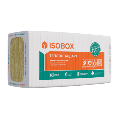 Утеплитель Технониколь ИЗОБОКС 40Р Теплостандарт 1200х610х50